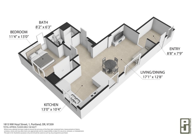 Building Photo - Newly Renovated NW Parish House Apartment - 1bd/1ba Unit 1