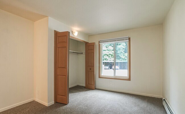 Bedroom and closet.