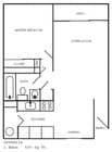 1BR/1BA