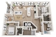 Two Bedroom Apartment