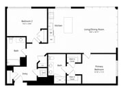 B12.1 floor plan 500 Parq