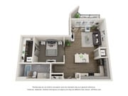 A1 floor plan Preserve at Westfields