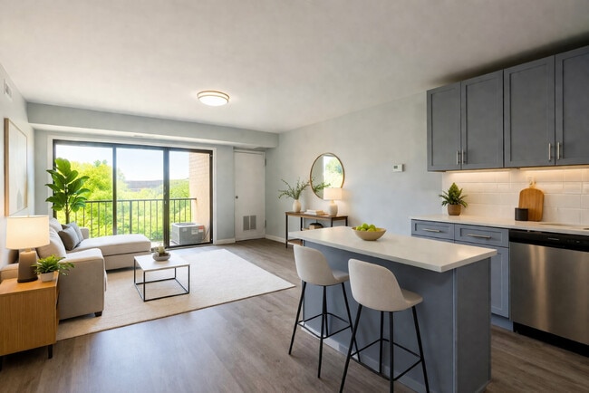 Living Area - Country Village Towers