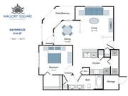Amenities may vary by unit. Features not included in every home are marked with an asterisk (*). For more information about unit-specific amenities, please contact our leasing team.