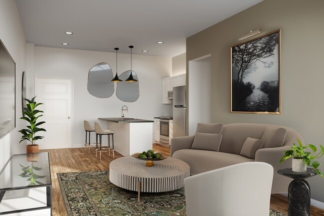 Walnut 2BR Rendering