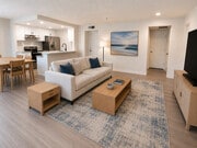 Floor Plan A Living and dining room