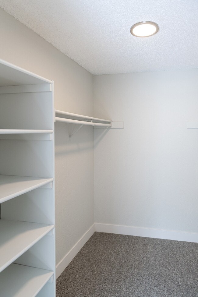 Spacious closet