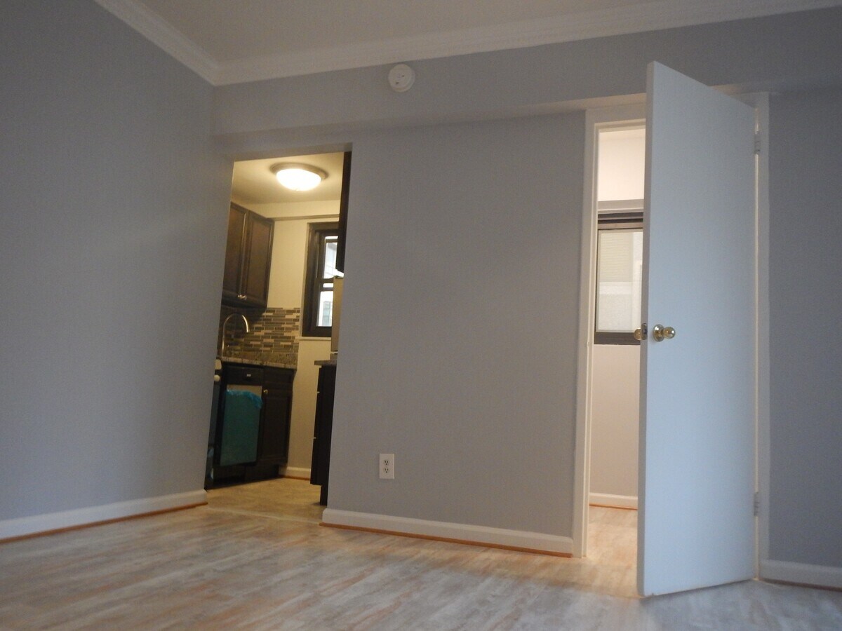 living space with walk-in closet - 2141 I St NW Unit 601