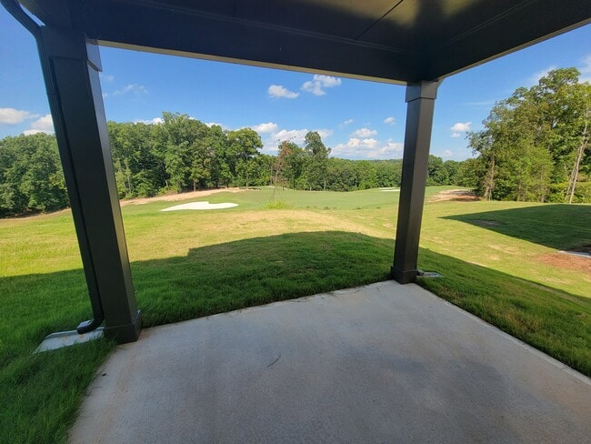 Golf-course views from covered patio - 215 Foxhill Dr