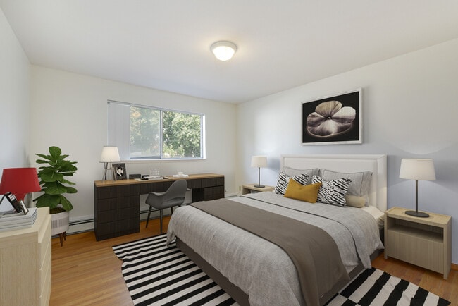 Staged Bedroom