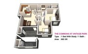 2 BED / 1 BATH