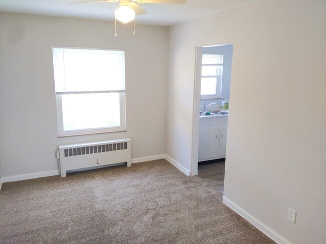 Dining room looking toward kitchen - 1224 North Plum Street Unit Apt. 2
