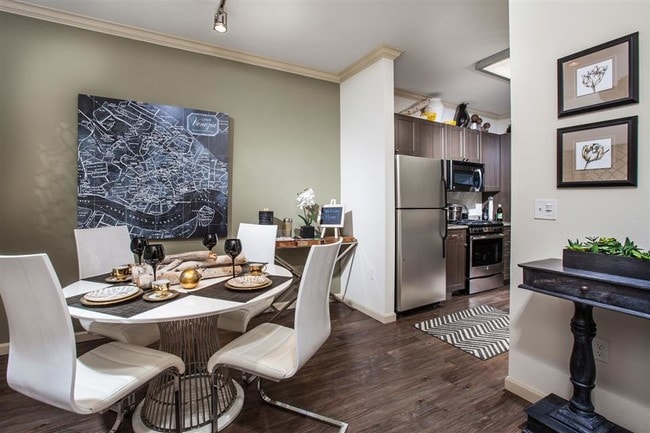 Flexible floorplans can be transformed day-to-evening from your home office into your dining room
