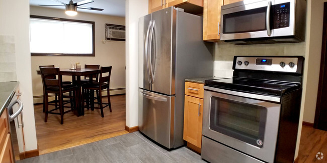 Fully Renovated Kitchen - Embassy Square Rental