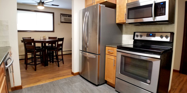 Fully Renovated Kitchen - Embassy Square Apartments