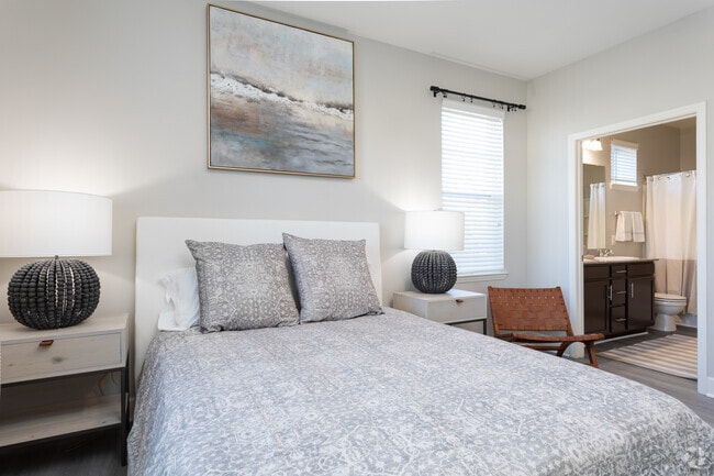 2BR, 2BA - 1305SF Enclave - Master Bedroom