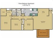 Three Bedroom Garden