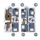 6 bed 5 bath floor plan