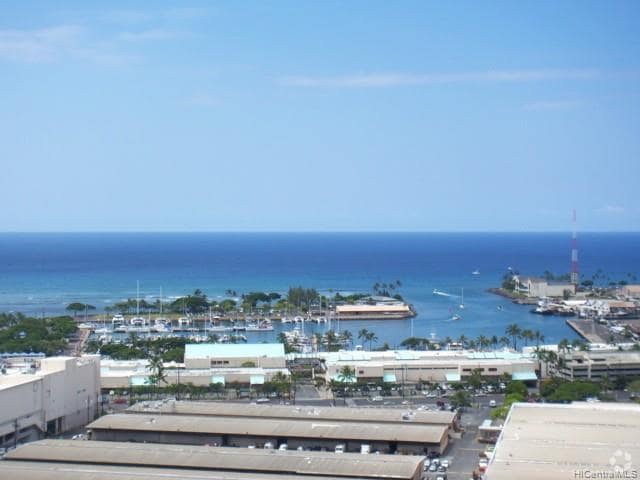 VIEW FROM MASTER BEDROOM - 909 Kapiolani Blvd Unit 1501 Rental