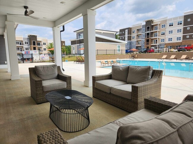 Outdoor lounge - Marcella at Gateway