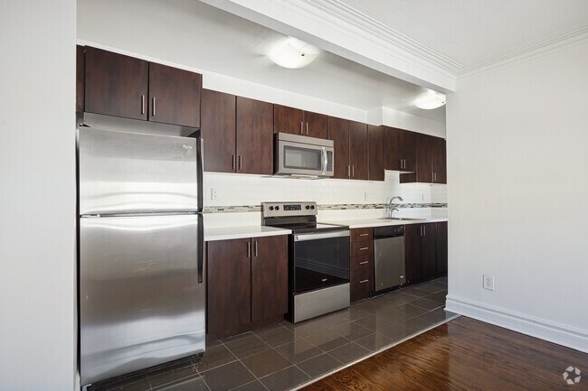 1 chambre, 1 salle de bain - 491 pi² - Cuisine - 1660 Bathurst Street