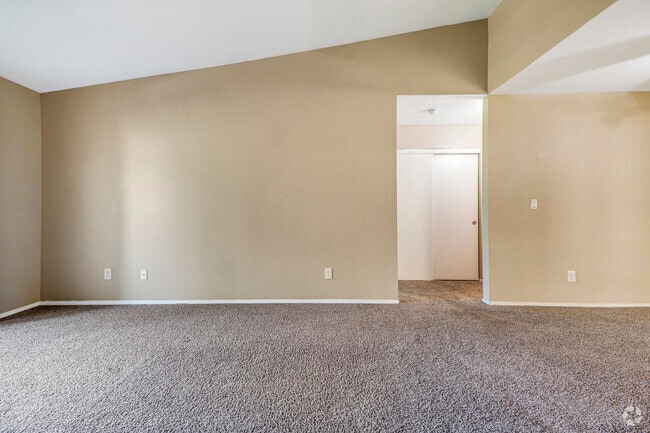 View from entrance towards bedroom