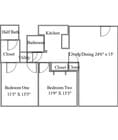 Caroline 2 Bd/1.5 Ba