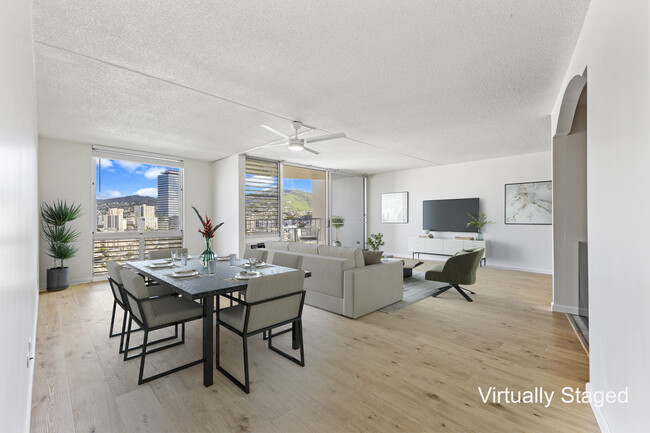 Virtually Staged - 1717 Ala Wai Blvd Unidad 1717 Ala Wai #2406 Rental