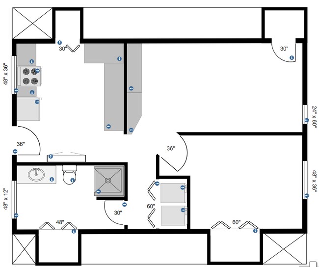 Planta baja - 9841 Cleveland Ave NW Unidad B