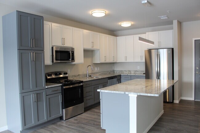 Cocina de unidad de 1 dormitorio - University Park Commons