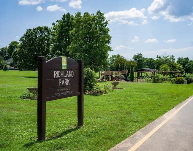 Richland Park, located just a short drive from Modera Nations, features wide open green space, shaded picnic areas, and a large playground—ideal for weekend fun.