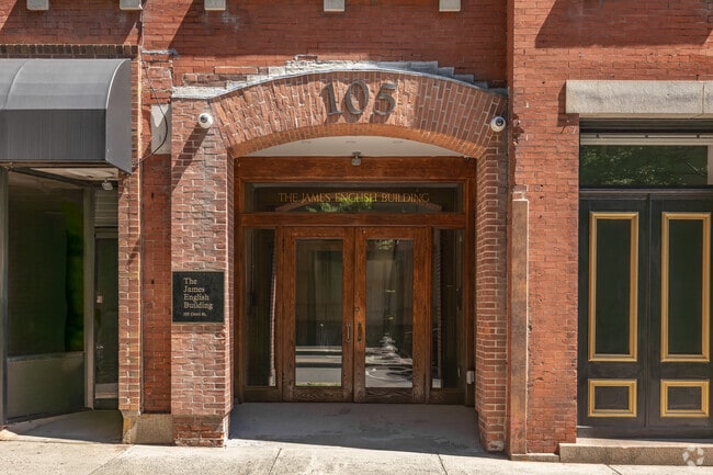 Exterior Entrance - James English Building