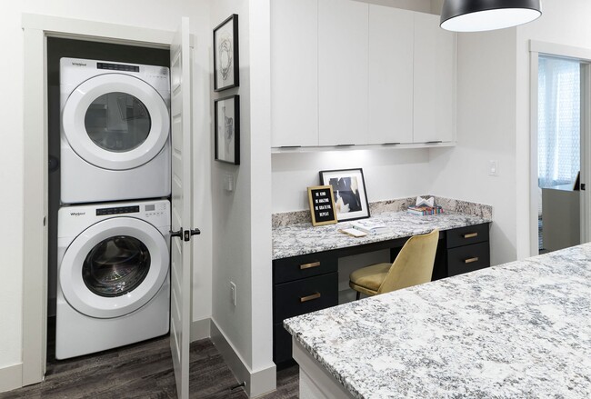 In-unit washer and dryer