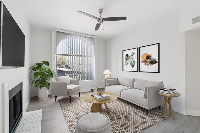 B2 Living Room - The Morrison Apartments