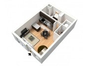 0x1 furnished