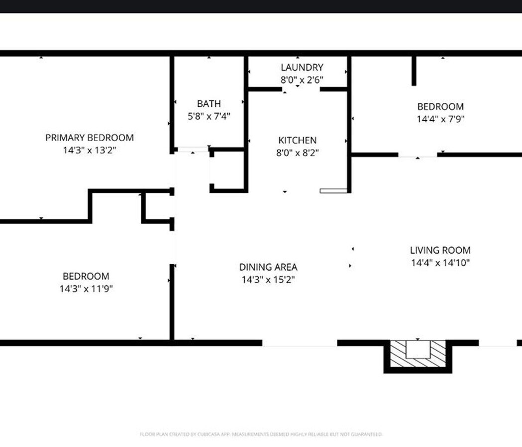 Large 3/1 with covered parking - Large 3/1 with covered parking