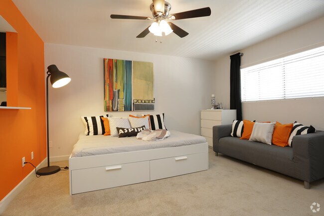 Estudio, 1BA - 420 ft² - Treehouse Apartments