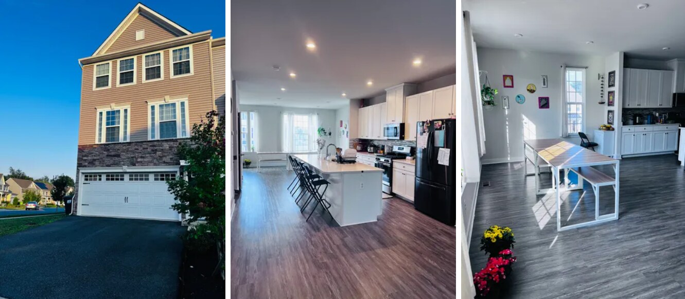 Outside the home, Kitchen and Dining Rooms - 301 Theodora Way Townhome