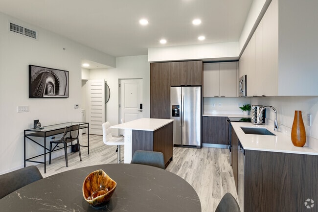 1BR, 1BA - Scarlet - Kitchen / Living Room