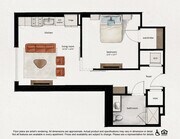 A03 | 1x1 | 696 sq ft