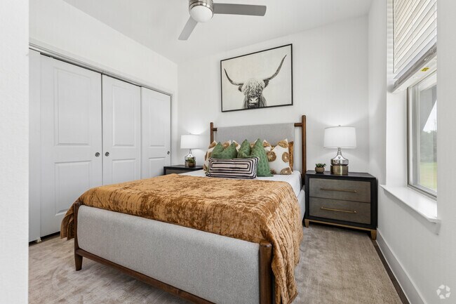 1BR, 1BA - 547SF - Bedroom