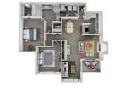Sienna 3D Floorplan Image