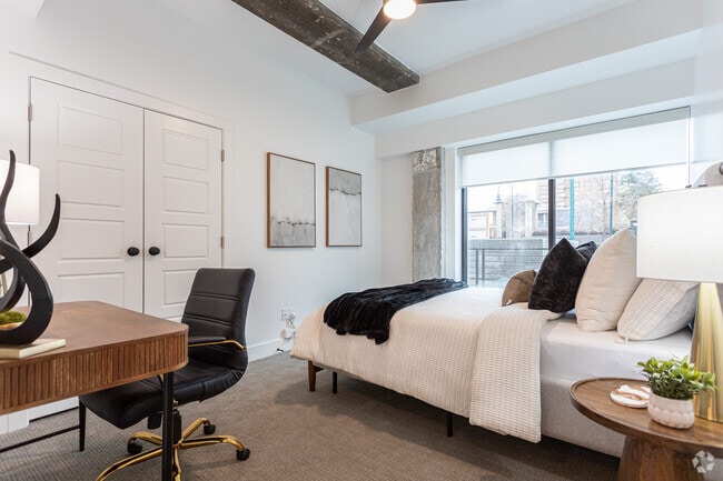 2BR, 1BA - 1,049SF - Second Bedroom