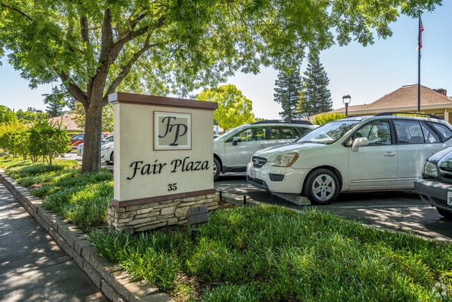 Entrance Signage - Fair Plaza Senior 55+ Apartments