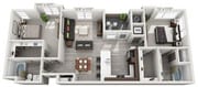 Solana Olde Town Station - Amethyst - 2 Beds - 2 Baths - 1121 Sq. ft.