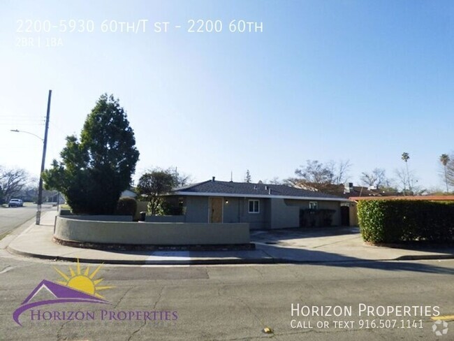 Building Photo - 2 Bed 1 Bath 1,256 sqft Tahoe Park Home Unit 2200 60th