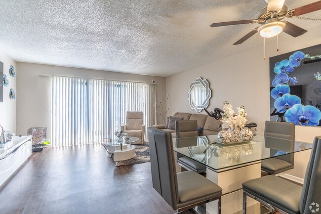 Living Area - The Grove at Temple Terrace Apartments