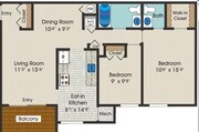 2BR/1.5BA