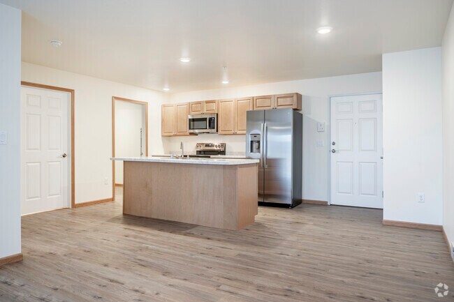 1BR, 1BA - 765SF - Living Room - Slate