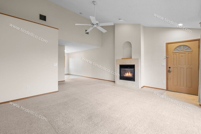 Photo - Queen Jeanette Apartments — Beautiful & Spacious Upstairs 2BR/1BA with Vaulted Ceilings, Gas Fire...